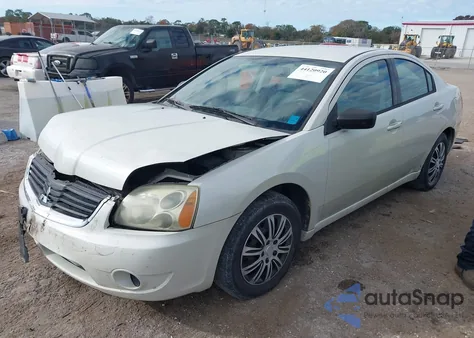 2007 Mitsubishi Galant Es/Se из США, поврежденный, VIN 4A3AB36F17E066787